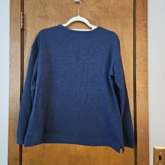 Coft & Barrow Petite Blue Sweatshirt - Picture 2 of 9